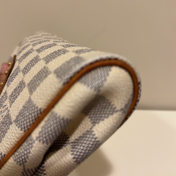 Louis Vuitton DAMIER AZUR EVA Pochette with leather strap - Picture 12 of 16